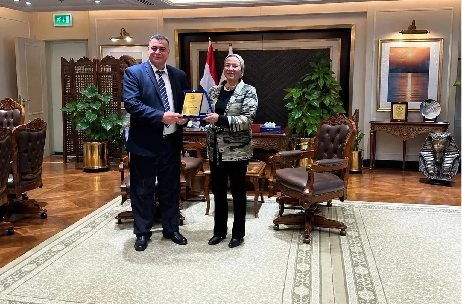 EERC receiving recognition for its e-waste recycling work
